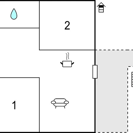 アパート 2 Bedroom Cozy In プーラ